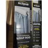 Image 1 : Eclipse Room Darkening Wrap Rod (5/8in Diameter) x4