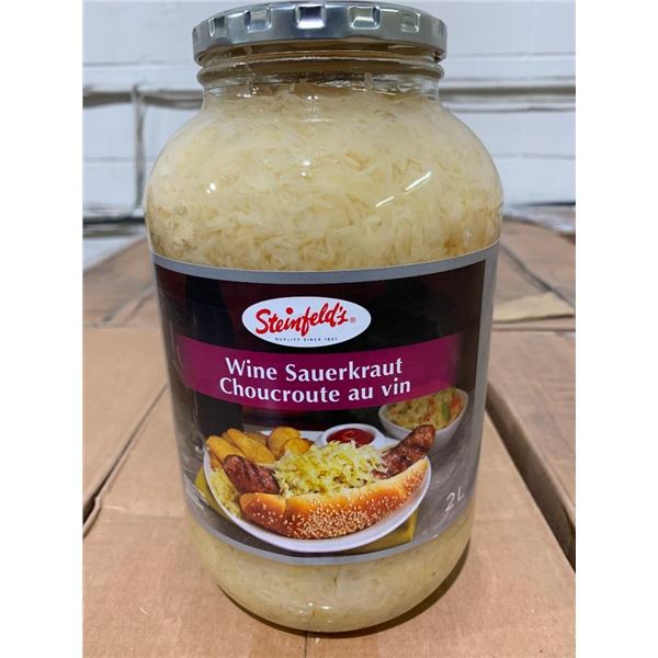 Steinfields Wine Sauerkraut - family size 2L Jar