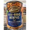 Image 1 : Merrick Premium slow cooked Memphis BBQ adult dog food 12.7 oz can