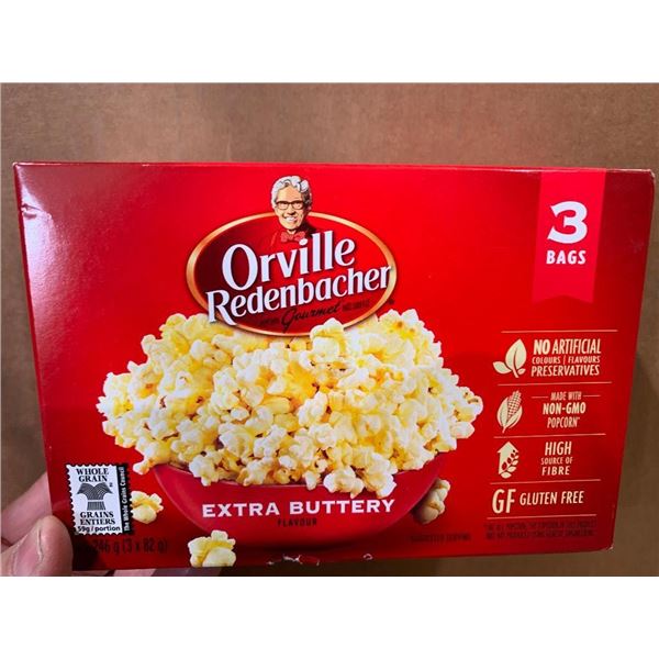 Orville Redenbacher Extra Buttery Microwave Popcorn 246g