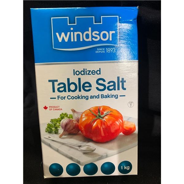 Windsor iodized Table Salt 1KG Box