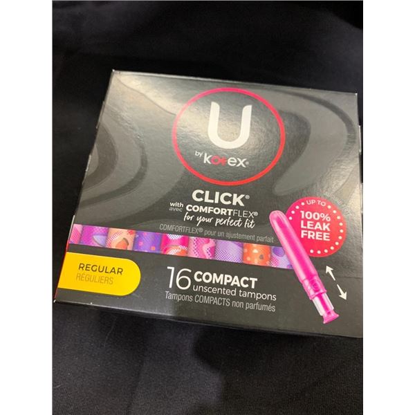 U by Kotex Regular Tampons 16/box