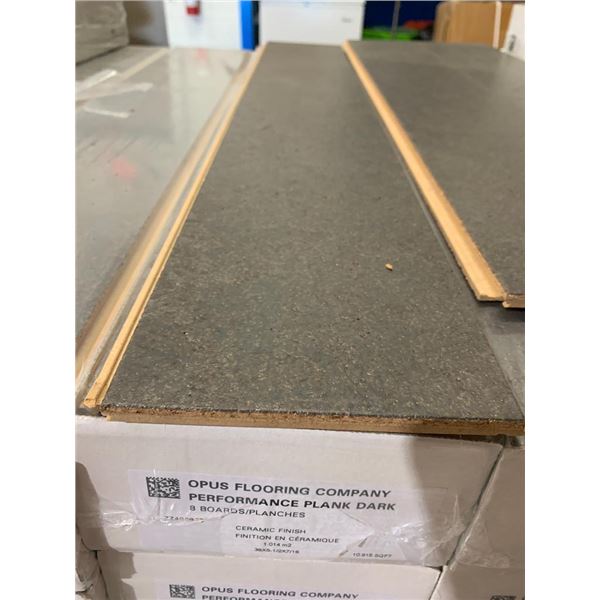 Case lot of Opus Flooring Performance Plank Ceramic Finish click laminate style Flooring 10.9sq ft/c