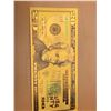 Image 4 : Set of 3 USA Gold Foil Commemorative Bills $5, $10 & $20