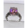 Image 1 : Ladies Pandora Rose Style 1.0 carat Solitaire Engagement / Promise Ring size 7