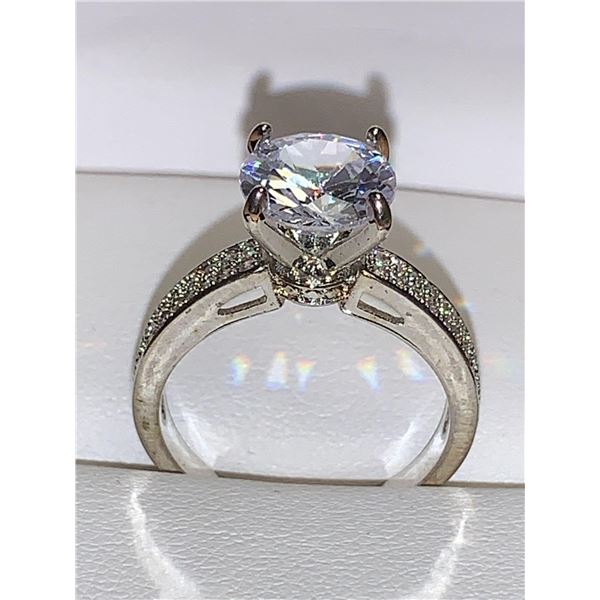 Tiffany Style Ladies Brilliant Cut 1.0 Carat Solitaire Engagement Ring Size 7