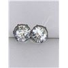Image 2 : Set of Round Cut Solitaire 1.5 Carat TW Stud Earring set