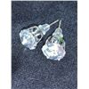 Image 3 : Set of Round Cut Solitaire 1.5 Carat TW Stud Earring set