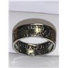 Image 3 : USA coin Style Mens SIlver Band size 10