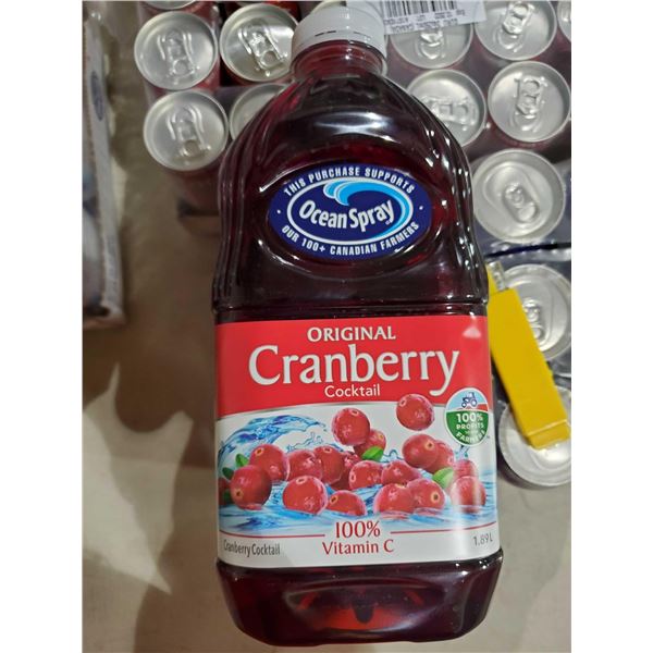 Ocean Spray Original Cranberry Cocktail 7 x 1.89L