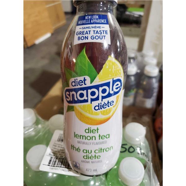 Snapple Diet Lemon Tea 12X473ml