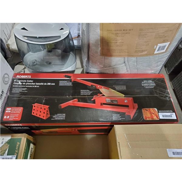 *NEW*  Roberts 8" Laminate Cutter -  manual, dust free cutter Cuts up to 8-in wide x 10 mm thick.