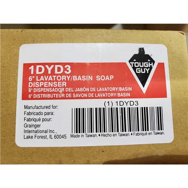 *NEW* Tough Guy 6" Lavatory/ Basin Soap Dispenser