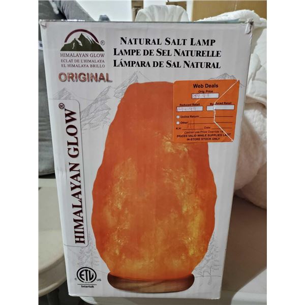 *NEW* Himalayan Glow Original Natural Salt Lamp - Large