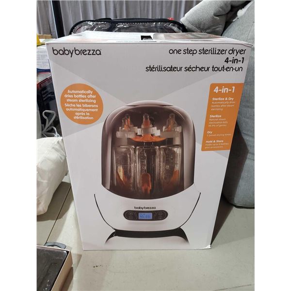 *NEW*  Baby Brezza 4-in-1 Steri-Dry Bottle Steam Sterilizer