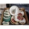 Image 1 : *NEW* Box Lot of Disposable Plates & Napkins - Dinner Plates, Sandwich Plates, Napkins in Variouls H