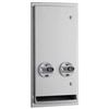Image 4 : *NEW* Bobrick Semi-Recessed Napkin/Tampon Vendor, Token Operation - 13-7/8? W x 27-7/8?