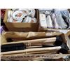 Image 1 : *NEW* Box Lot of Standard Wooden Snow Brushes with Ice Scraper 32 Count
