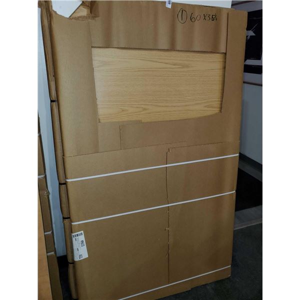 *NEW* Laminated Particle Board Shelf/Panel Oak - 60x42"