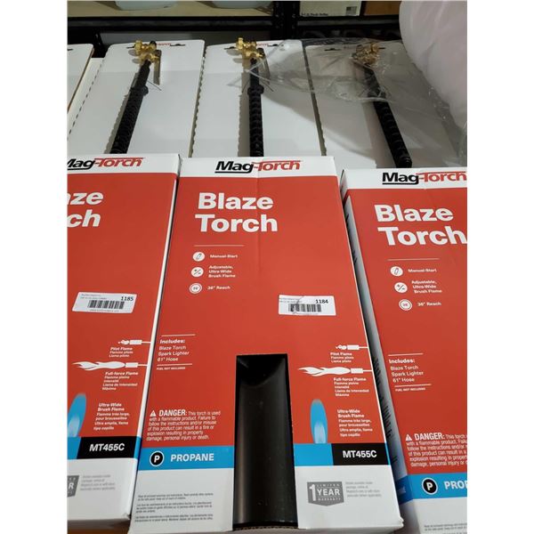 *NEW* Mag Torch Blaze Torch with 61' Hose and  Spark Lighter
