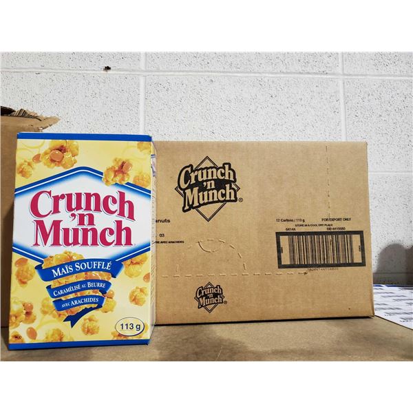 Crunch n Munch Buttery Toffee Popcorn Snack - 12X113g