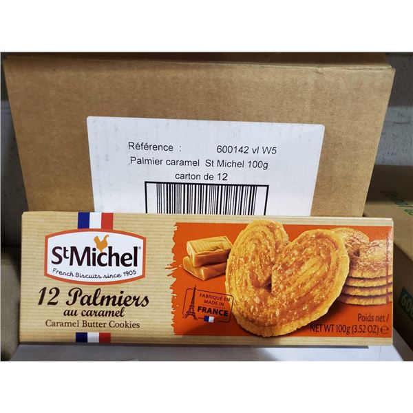 St Michel Caramel Butter Cookies 12x100g