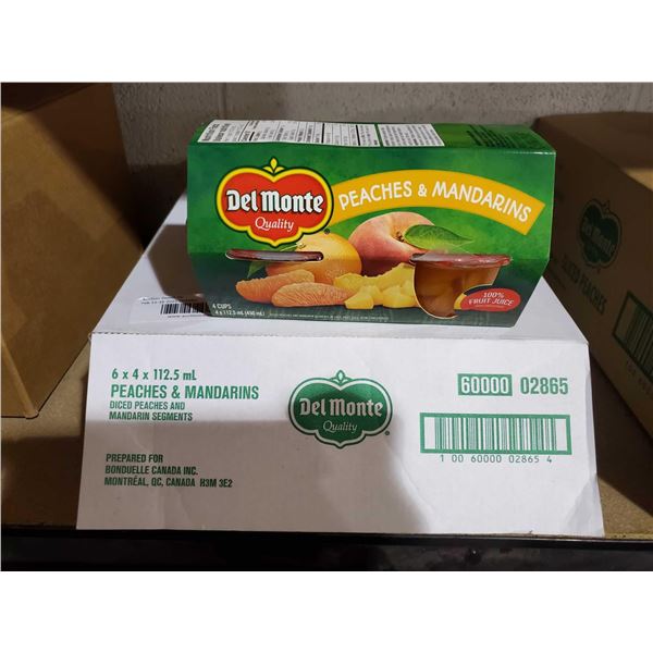 Del monte Peaches & Mandarins 6x4x112.5ml