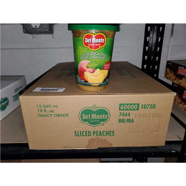 Del Monte Sliced Peaches 12x540ml