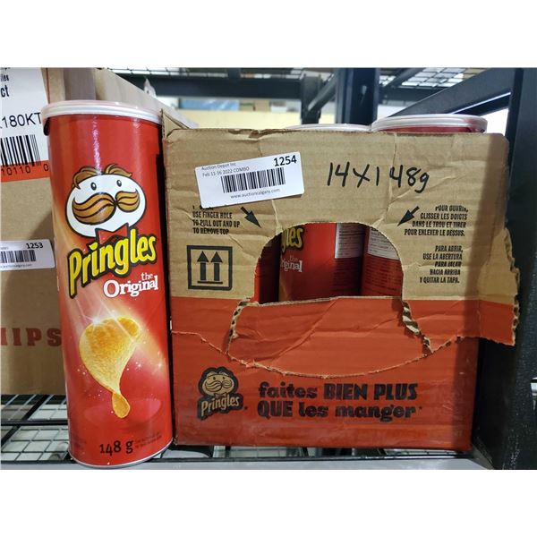 Pringles Original Potato Chips 14x148g