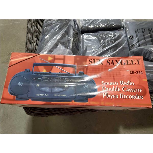 *NEW* Sur Sangeet Retro Style dual Casette Am/Fm Radio