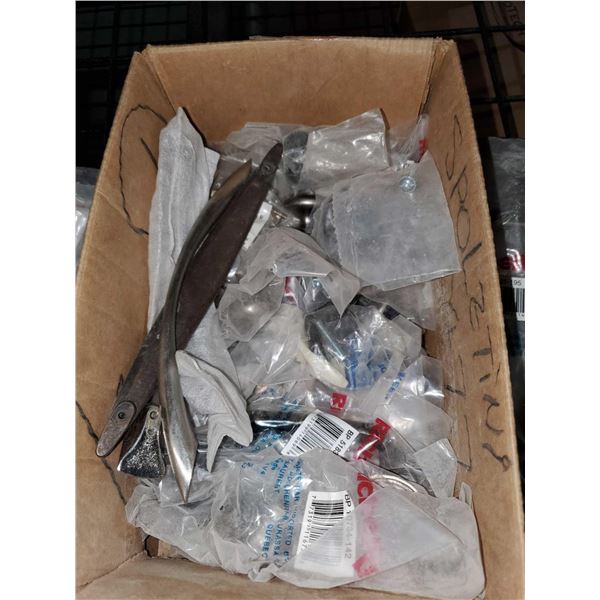 Box Lot of Assoterd Sets of Handles & Drawer Pulls