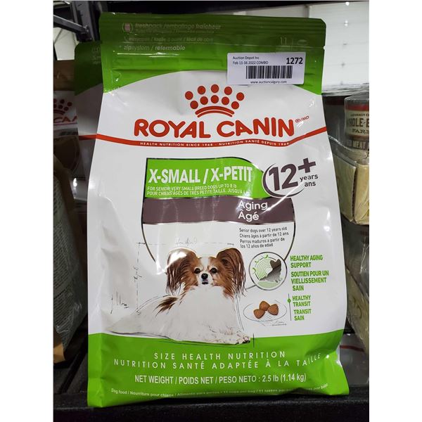 Royal Canin Senior X-Small Breed Dog Kibble 2.5 Lbs