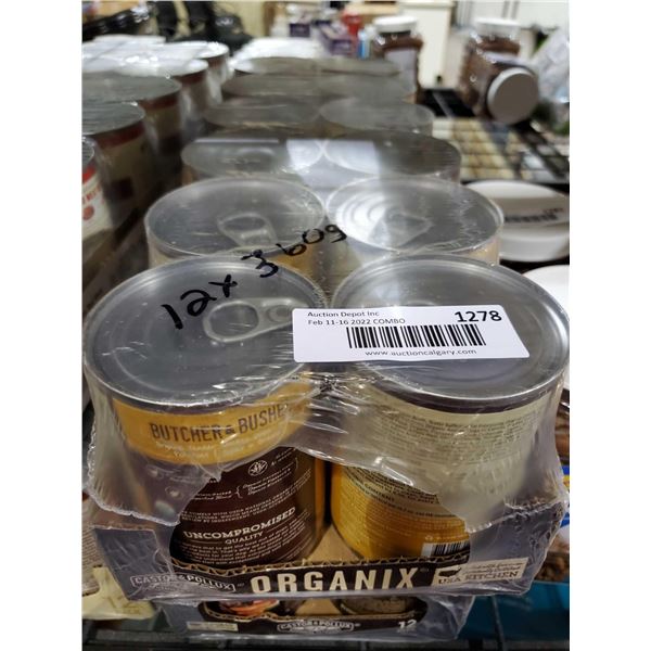 Castor & Pollux Organix Grain Free Chicken, Potatoes, Apples & Gravy Wet Dog Food 12x360g