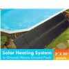 Image 1 : SUNHEATER 4' X 20' ABOVE GROUND SOLAR HEATER