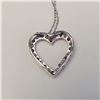 Image 2 : SILVER AMETHYST CUBIC ZIRCONIA HEART SHAPED