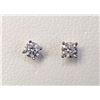 Image 1 : 14K WHITE GOLD DIAMONDS(0.32CT,I1-I3,F-G)