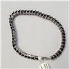 Image 2 : SILVER SAPPHIRE(14CT)  BRACELET (~LENGTH 7INCHES)