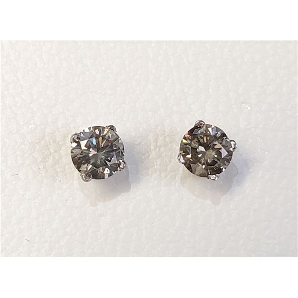 14K WHITE GOLD DIAMONDS