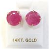 Image 2 : 14K YELLOW GOLD RUBIES(7CT)