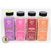 Image 1 : LOT OF 4 NEW ASSORTED SCENT BATH SALTS 500G EACH