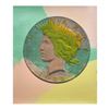 Image 1 : 1922 Liberty Peace Dollar by Steve Kaufman (1960-2010)