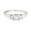 Image 3 : 0.50 ctw Diamond Ring - 14KT White Gold