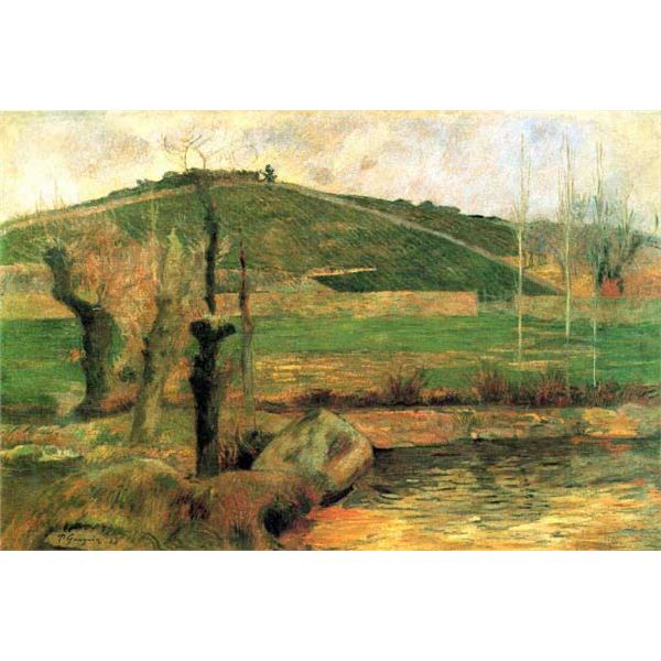 Paul Gauguin - Look at Sainte Margueritte near Pont-Avon