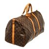 Image 3 : Louis Vuitton Brown Keepall 55cm Travel Bag