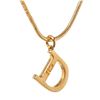 Image 4 : Christian Dior Gold Logo Chain Necklace