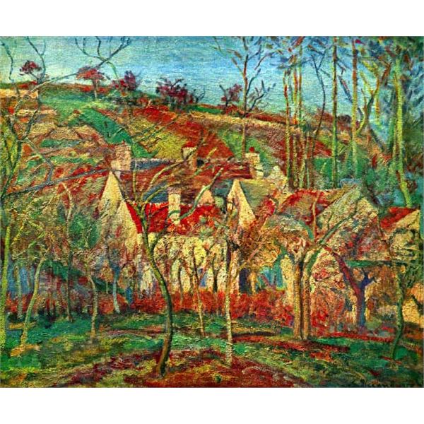 Camille Pissarro - The Red Roofs