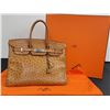 Image 3 : Hermes Birkin 35 featured in Cognac Brown