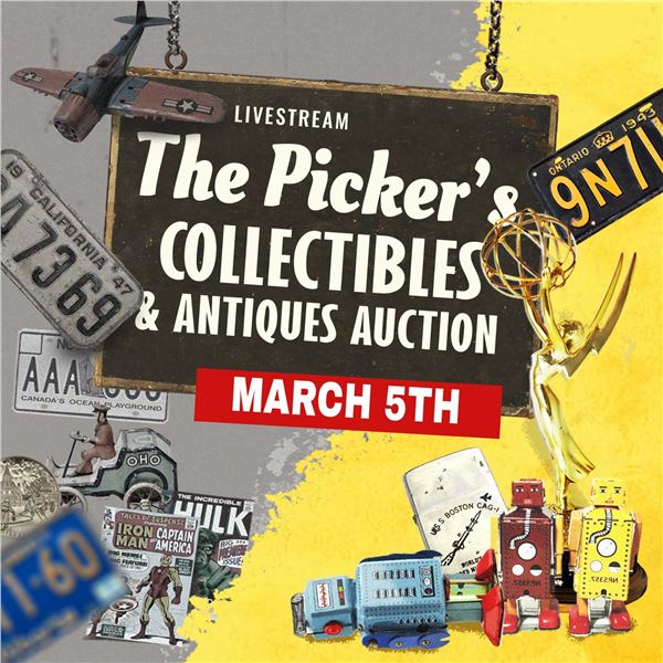 WELCOME TO THE PICKER'S COLLECTIBLES & ANTIQUE