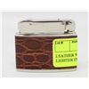 Image 1 : LEATHER WRAPPED "LORD" LIGHTER ENGRAVED