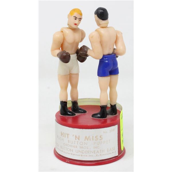 HIT  N  MISS '50'S KOHNER TOY BOXING WORKS